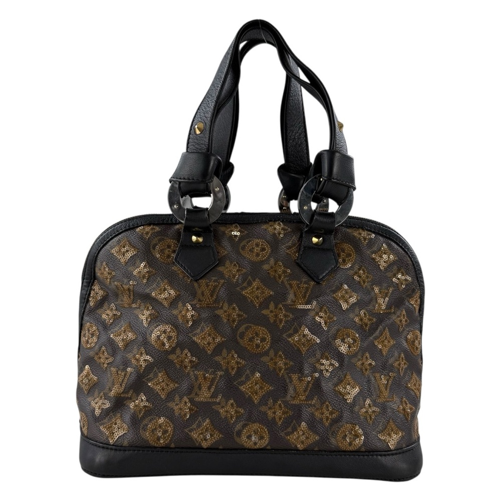 Louis Vuitton Amber Monogram Eclipse Sequins Alma… - image 2